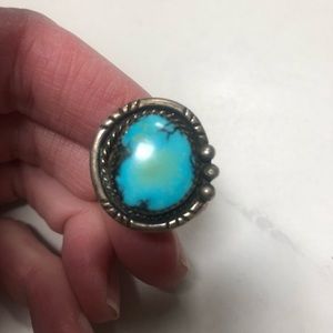 Vintage turquoise ring